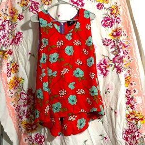 W5 floral tank